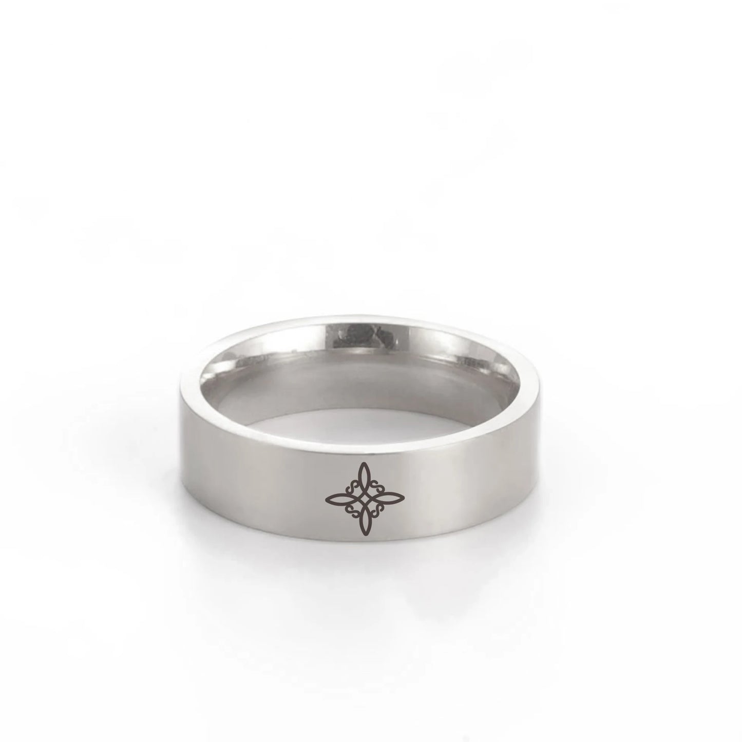 HIPEE Trend Viking Celtics Witch Knot Ring for Women Stainless Steel Couple Rings Amulet Talisman Jewelry Christmas Gifts