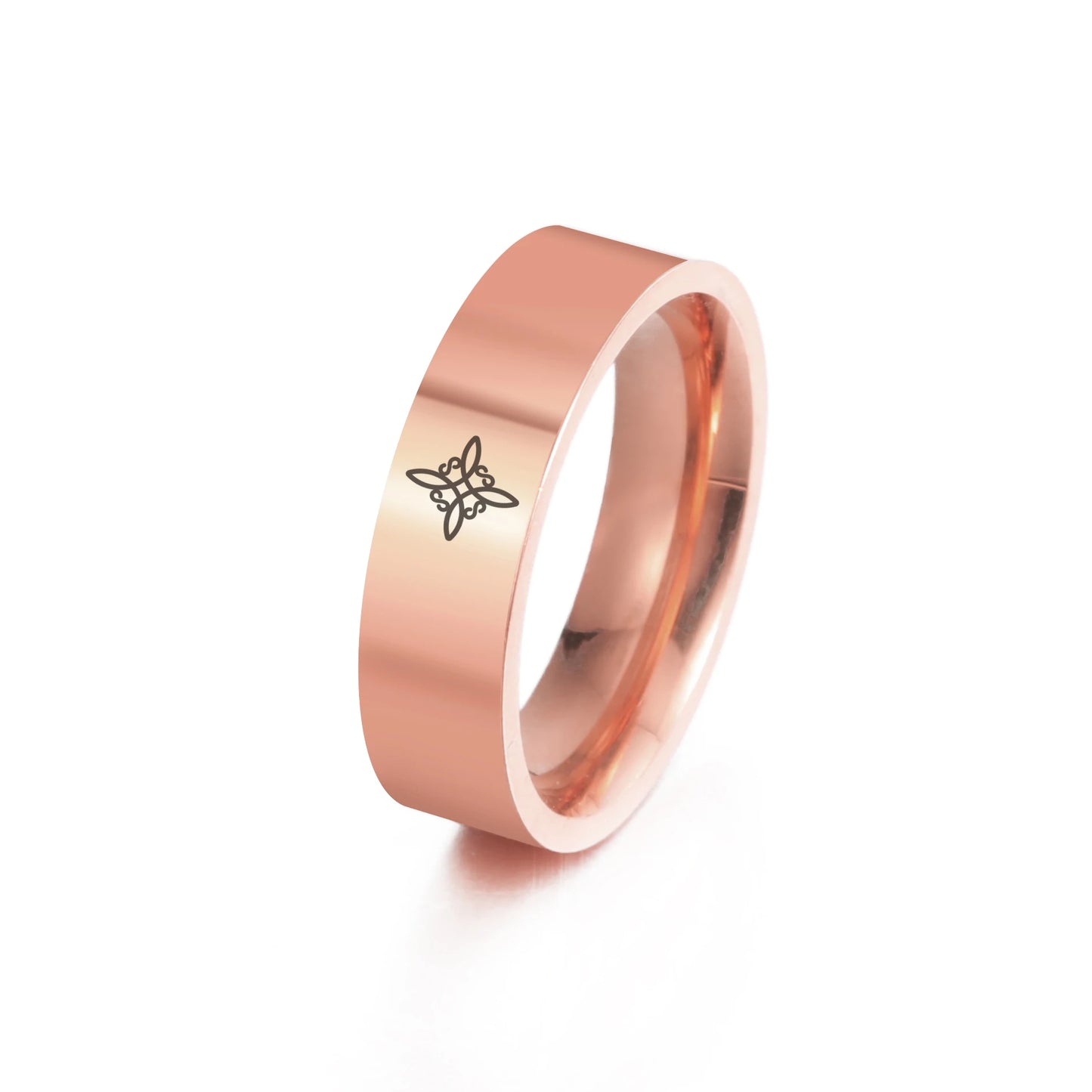 HIPEE Trend Viking Celtics Witch Knot Ring for Women Stainless Steel Couple Rings Amulet Talisman Jewelry Christmas Gifts