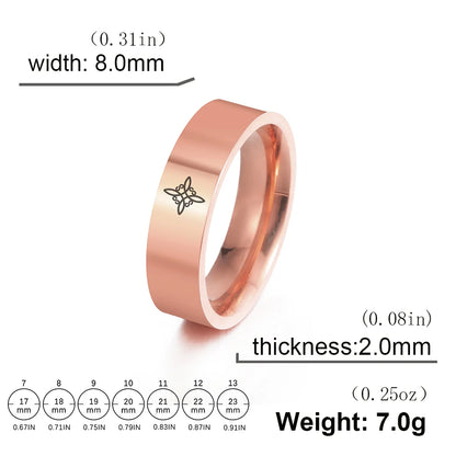 HIPEE Trend Viking Celtics Witch Knot Ring for Women Stainless Steel Couple Rings Amulet Talisman Jewelry Christmas Gifts