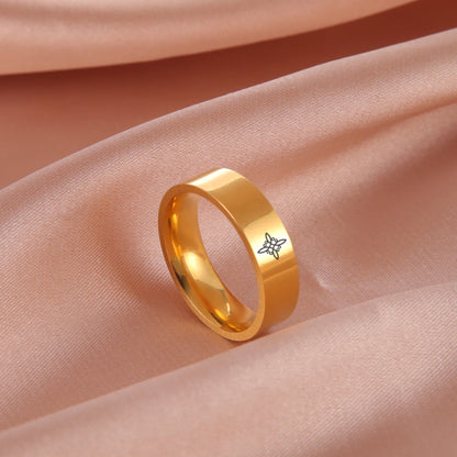 HIPEE Trend Viking Celtics Witch Knot Ring for Women Stainless Steel Couple Rings Amulet Talisman Jewelry Christmas Gifts